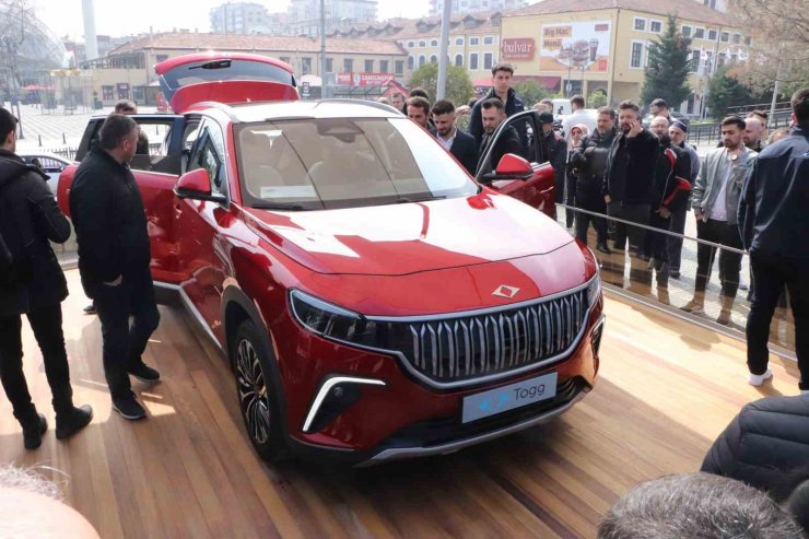 Togg Samsun’da görücüye çıktı