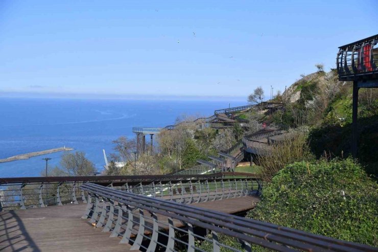 Boztepe Yürüyüş Platformu ve Seyir Terası, turizmin göz bebeği olacak