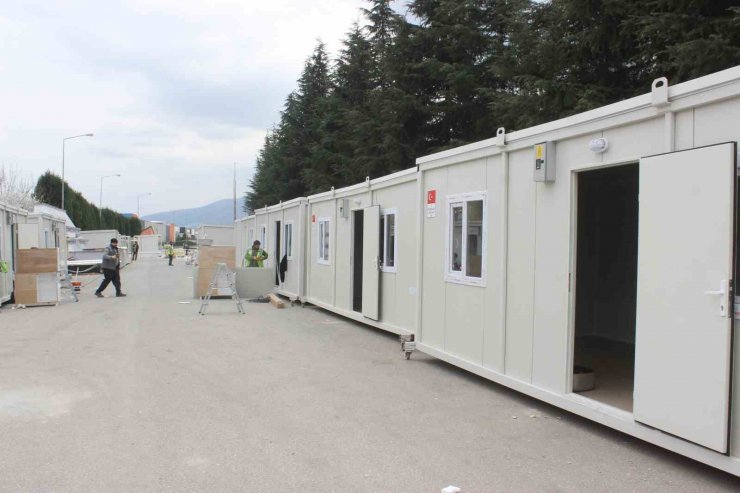 Engelli depremzedelerin hayatlarını bu konteynerler kolaylaştıracak