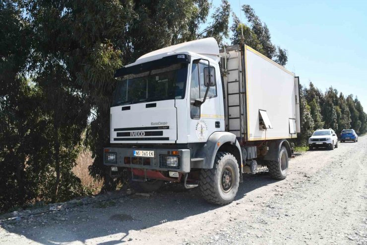 Söke Ovası’nda yabancı plakalı iş makineleri heyecan oluşturdu