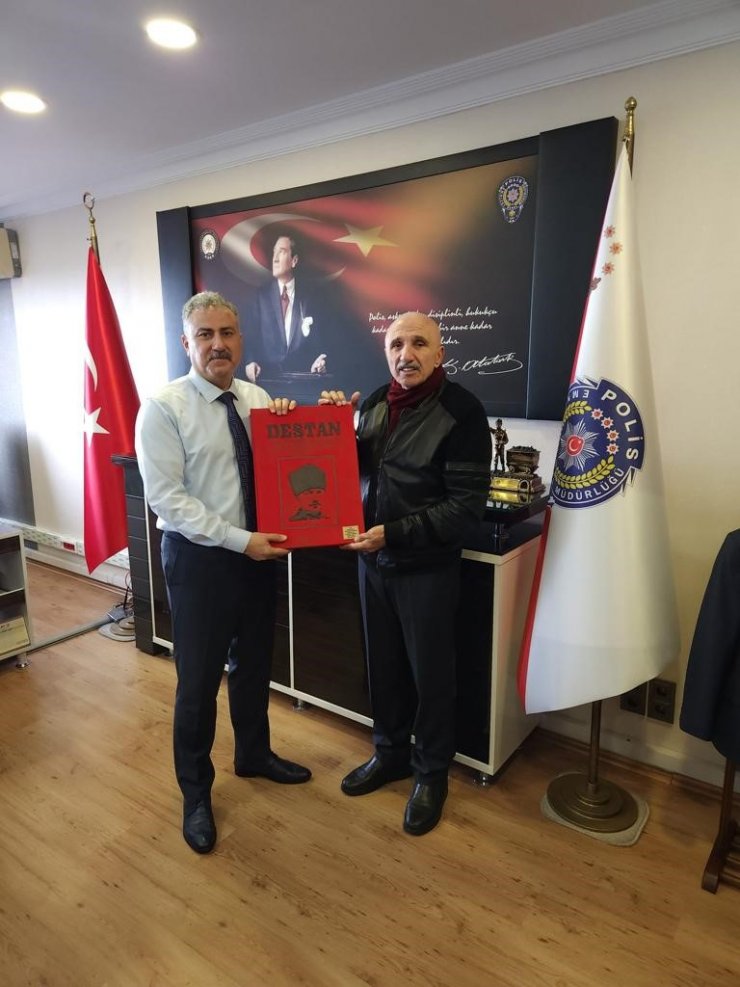 THK’dan Emniyet Müdürü Fahri Aktaş’a ziyaret