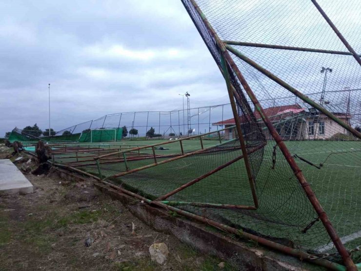 Trabzon’da şiddetli fırtına