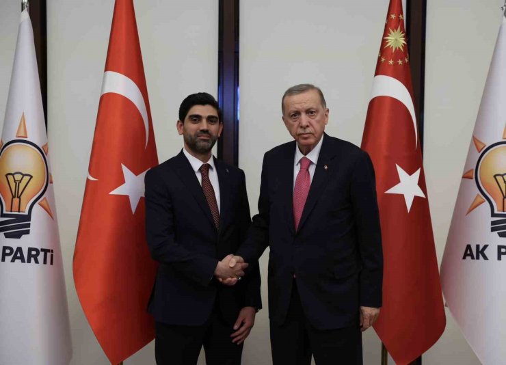 İl Başkanı Salt, Cumhurbaşkanı Erdoğan ile görüştü