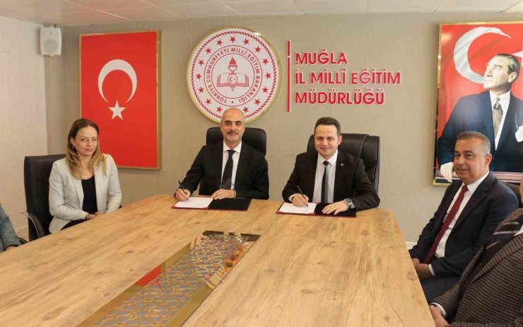 Muğla İl Milli Eğitim, YK Enerji ile mesleki eğitimde iş birliği imzalandı