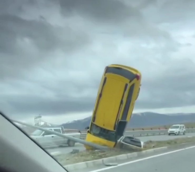 Van’da bir garip kaza