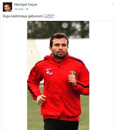 Hürriyet Gücer’in mesajı Eskişehirspor taraftarını sevindirdi