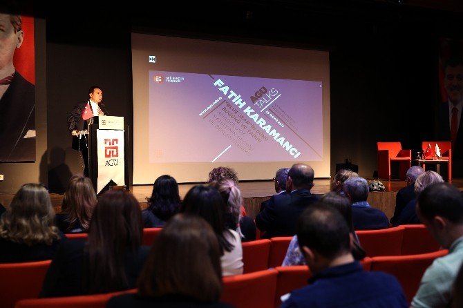 Fatih Karamancı AGÜ Talks’a Konuk Oldu