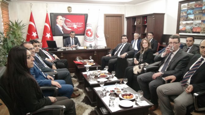 Adalet Bakanı Müsteşar Yardımcısı Musa Heybet'ten moral destek ziyareti