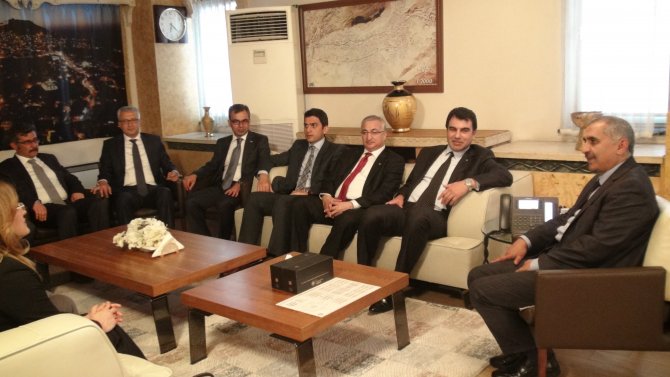 Adalet Bakanı Müsteşar Yardımcısı Musa Heybet'ten moral destek ziyareti
