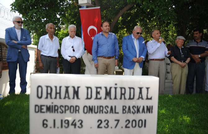 Adana Demirspor'da Orhan Demirdal dualarla anıldı