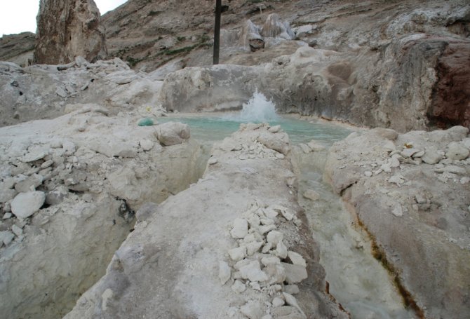 Diyadin kaplıcaları şifa deposu