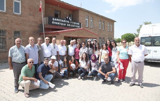 Burcukaya köyüne anlamlı ziyaret