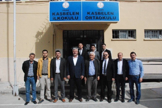 AK Parti Uşak İl Teşkilatı’ndan eğitime destek ziyaretleri sürüyor