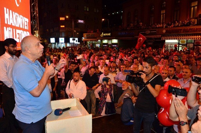 Zonguldak’ta "Milli İradeye Saygı" programı