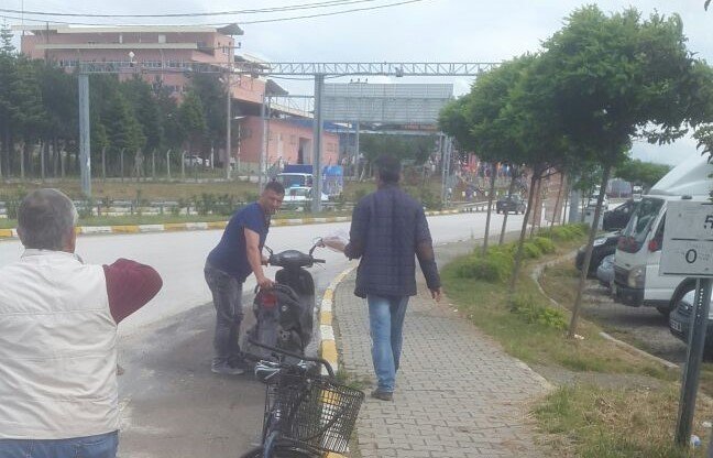 Akçakoca’da Motor Kazası: 1 Yaralı