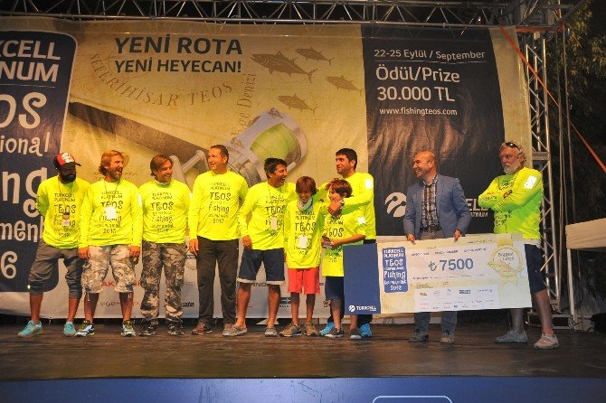 Teos Balıkçılık Turnuvası tamamlandı