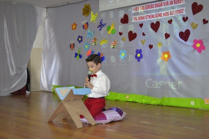 Alaplı’da 4-6 Yaş Kuran Kursu Öğrencileri Duygulandırdı