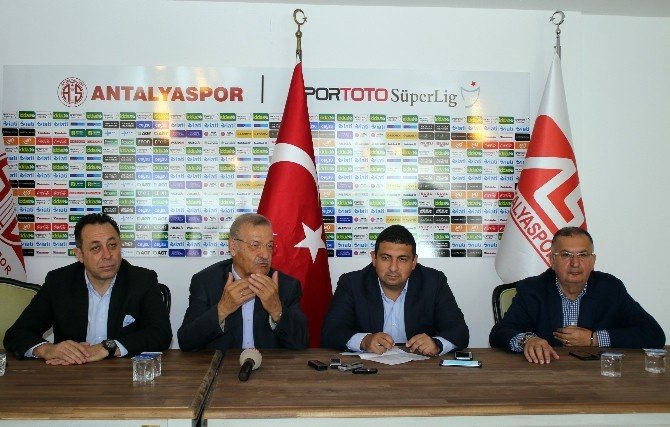 Ali Şafak Öztürk, Antalyaspor Başkan Adaylığını Açıkladı