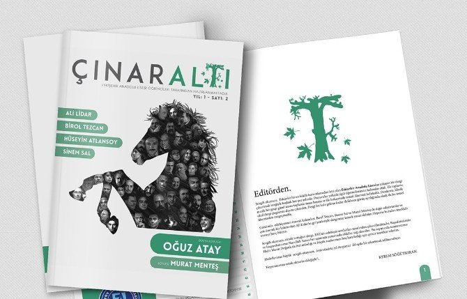 Eskişehir Anadolu Lisesi Öğrencilerinden Farklı Bir Okul Dergisi