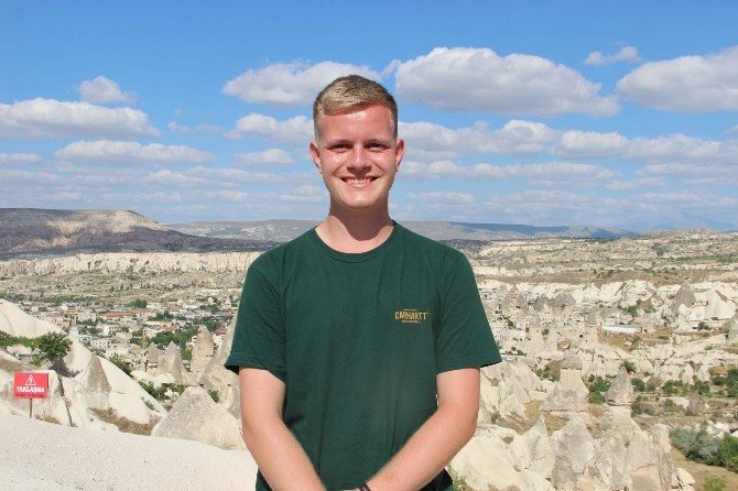 Güney Kore ve Alman turistler, Kapadokya’ya hayran kaldı