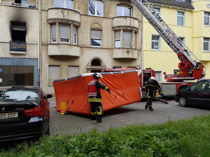 Türk mahallesinde şüpheli yangın