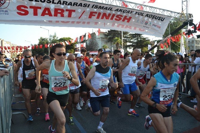 ‘İsmail Akçay Yol Koşusu’ yapıldı