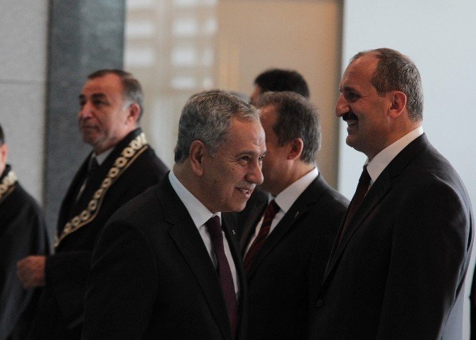 Anayasa Mahkemesi üyeliklerine seçilen Recai Akyel ve Yusuf Şevki Hakyemez’in ant içme töreni