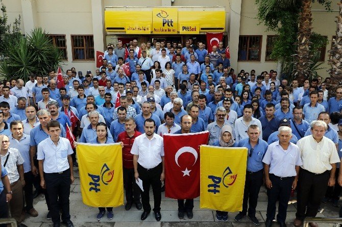 PTT ve TRT çalışanları darbe girişimini lanetledi