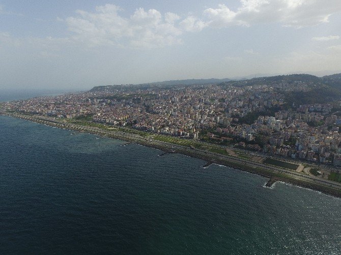 Kuşbakışı Trabzon bir başka güzel