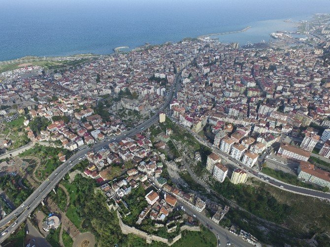 Kuşbakışı Trabzon bir başka güzel