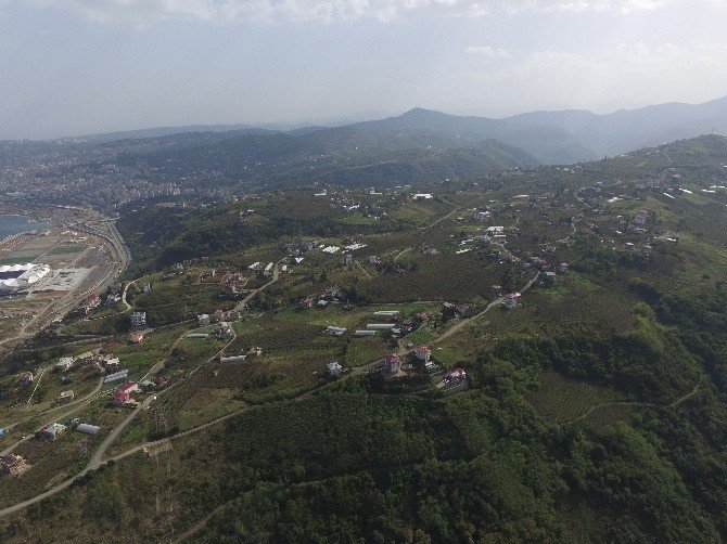 Kuşbakışı Trabzon bir başka güzel