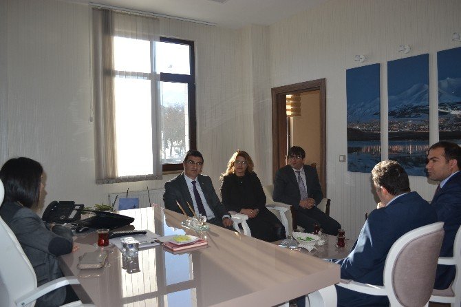 ASP İl Müdürlüğü Yöneticileri, Vali Yardımcısı Özdemir ile vedalaştı