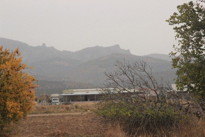 Dağdaki Atatürk silueti ilgi çekiyor