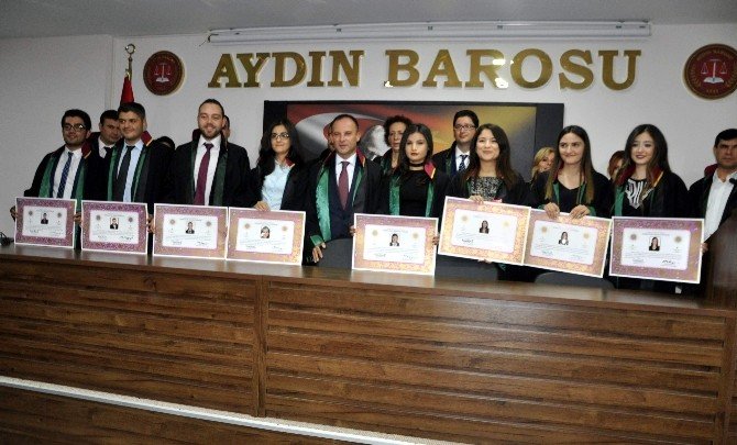 Aydın’da savunma genç avukatlarla güçlendi