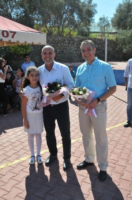 Alanyaspor Başkanı Çavuşoğlu, öğrencilerle buluştu