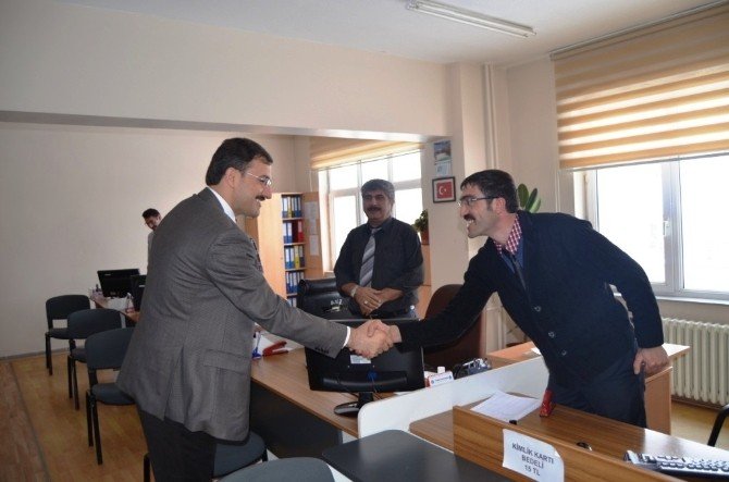 Aziziye Kaymakamı Zafer Öz’den veda ziyaretleri