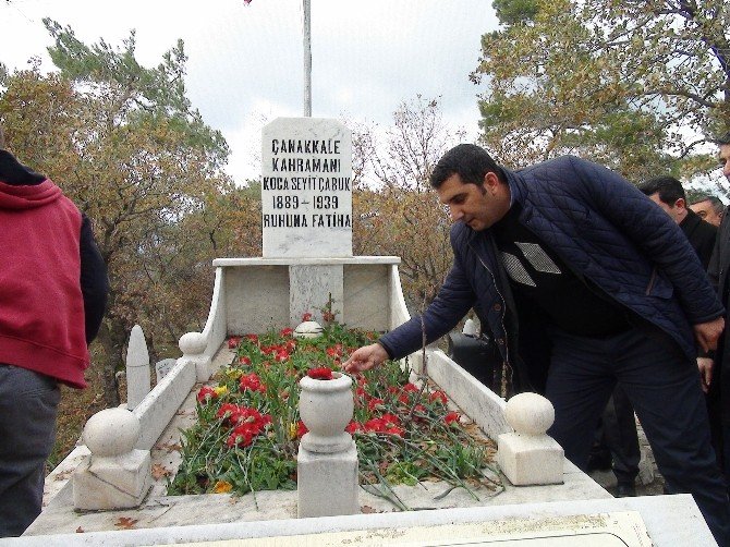 Çanakkale Koca Seyit mezarı başında anıldı