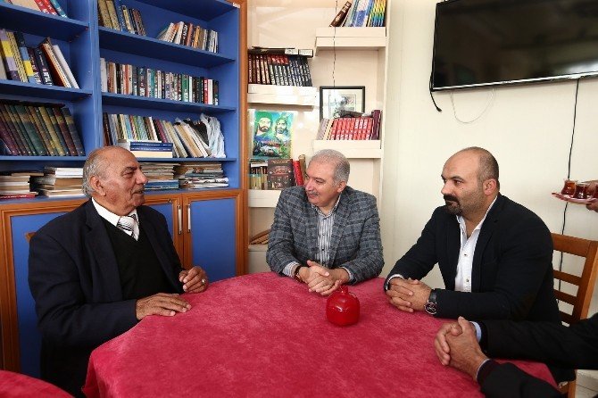 Başkan Uysal, Ağu İçen Cemevi’ni ziyaret etti