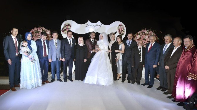 Keçiören Belediye Başkanı Mustafa Ak’ın oğlunun nikah şahidi, Başbakan Yıldırım oldu