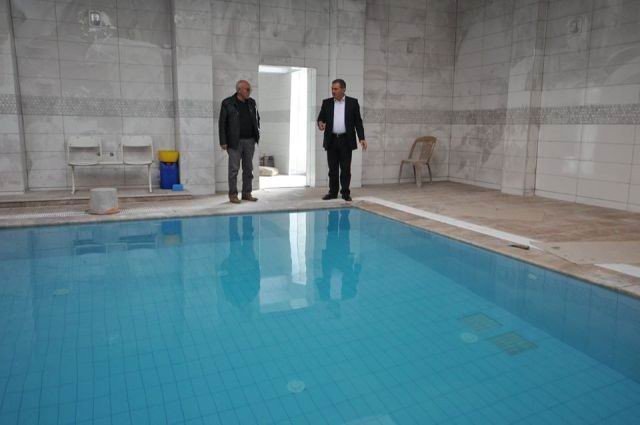 Başkan Avcu, termal tesisleri inceledi