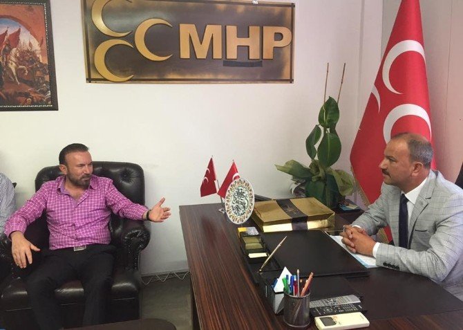 Başkan Doğan’dan MHP’ye teşekkür ziyareti