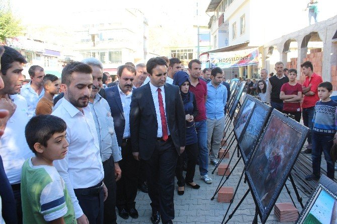 Sason Çarşısı’nda fotoğraf sergisi açıldı