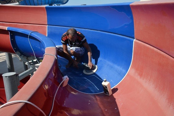 Kleopatra Güzellik Ilıcası Yaza Hazırlanıyor