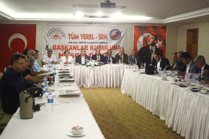 Tüm Yerel-Sen 8. Türkiye Başkanlar Kurulu toplantısı