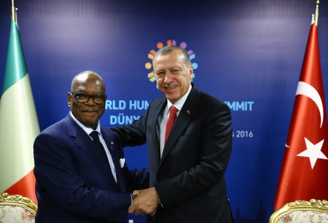 Cumhurbaşkanı Erdoğan, Mali Cumhurbaşkanı Keita ile görüştü