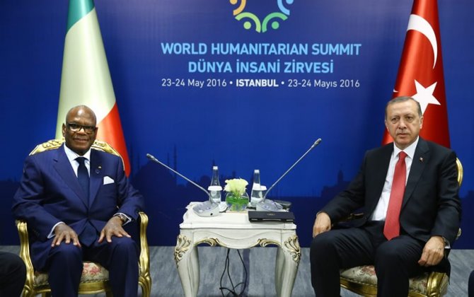 Cumhurbaşkanı Erdoğan, Mali Cumhurbaşkanı Keita ile görüştü