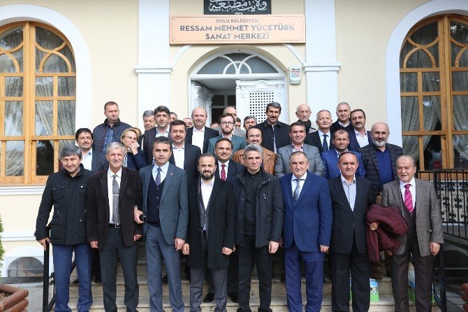 Bolulu bürokratlar Bolu’da bir araya geldi.