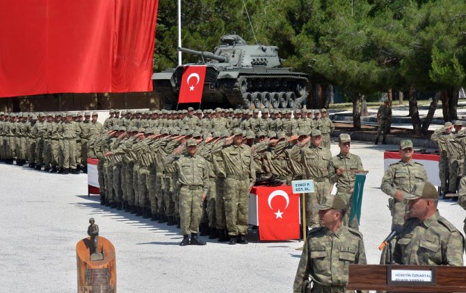 Acemi erler yemin etti