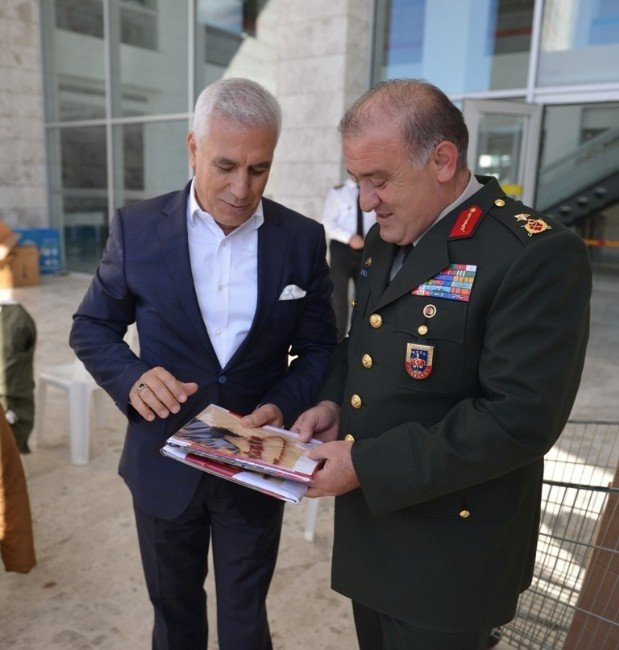 Tuğgeneral Hacıoğlu’ndan Bozbey’e ziyaret