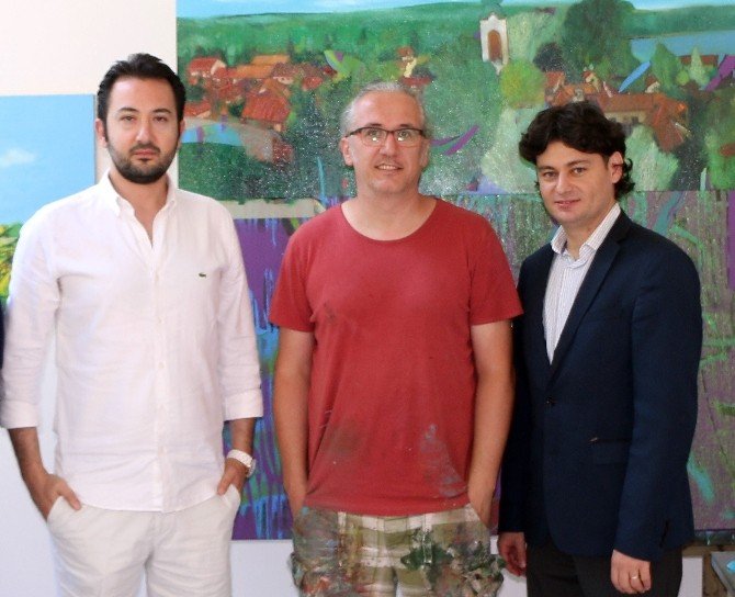 Türk ressam Hakan Esmer’den, Macaristan’da sergi